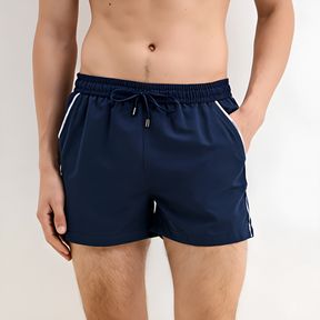 Фото Мужские пляжные шорты темно-синие KOM 1M11MMSY181-008 BALIA SHORT Фото Мужские пляжные шорты темно-синие KOM 1M11MMSY181-008 BALIA SHORT