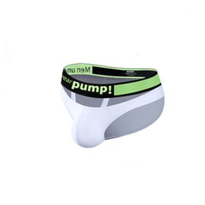 Фото Мужские трусы брифы белые PUMP! MP245-1