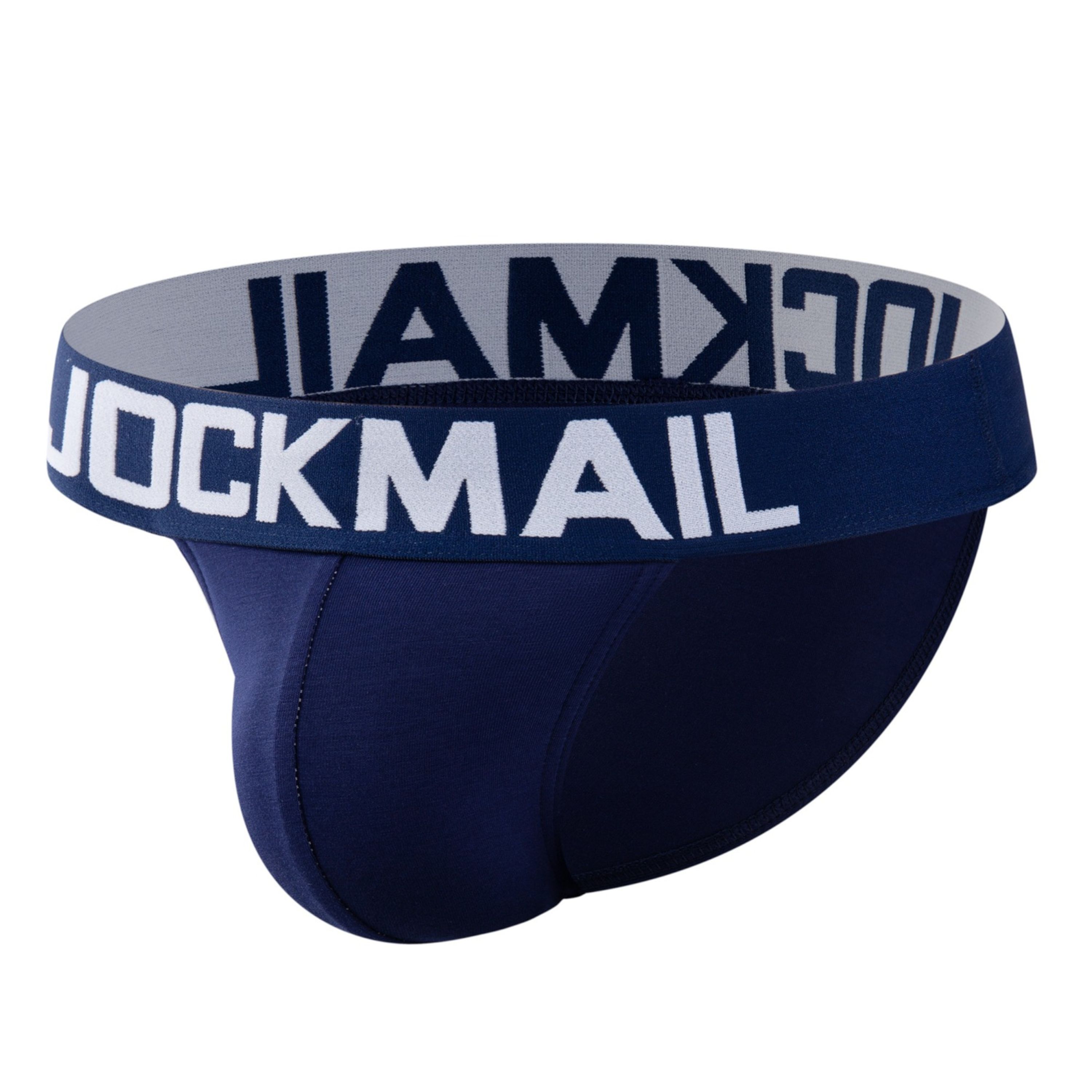 Мужские трусы танга темно-синие JOCKMAIL JM3022-16 фото 5