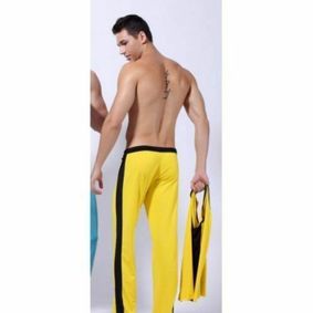 Фото Штаны спортивные желтые Wang Jiang Shorts 