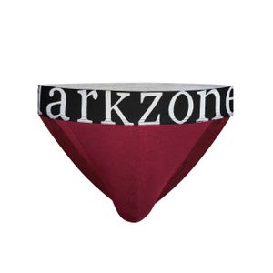 Фото Мужские трусы танга бордовые DARKZONE DZN6157