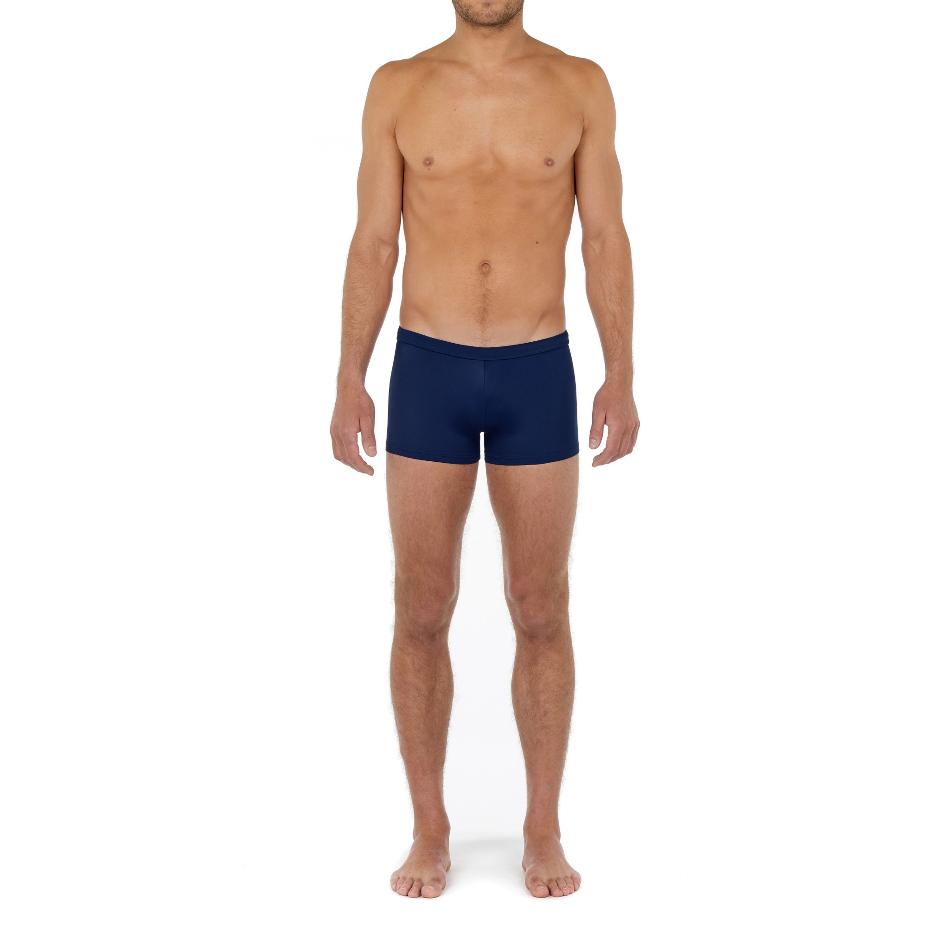 Мужские плавки темно-синие HOM SEA LIFE Swim Shorts 402535_4000RA фото 2