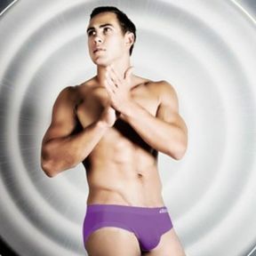 Фото Мужские трусы брифы фиолетовые Aussiebum Man Brief Violet