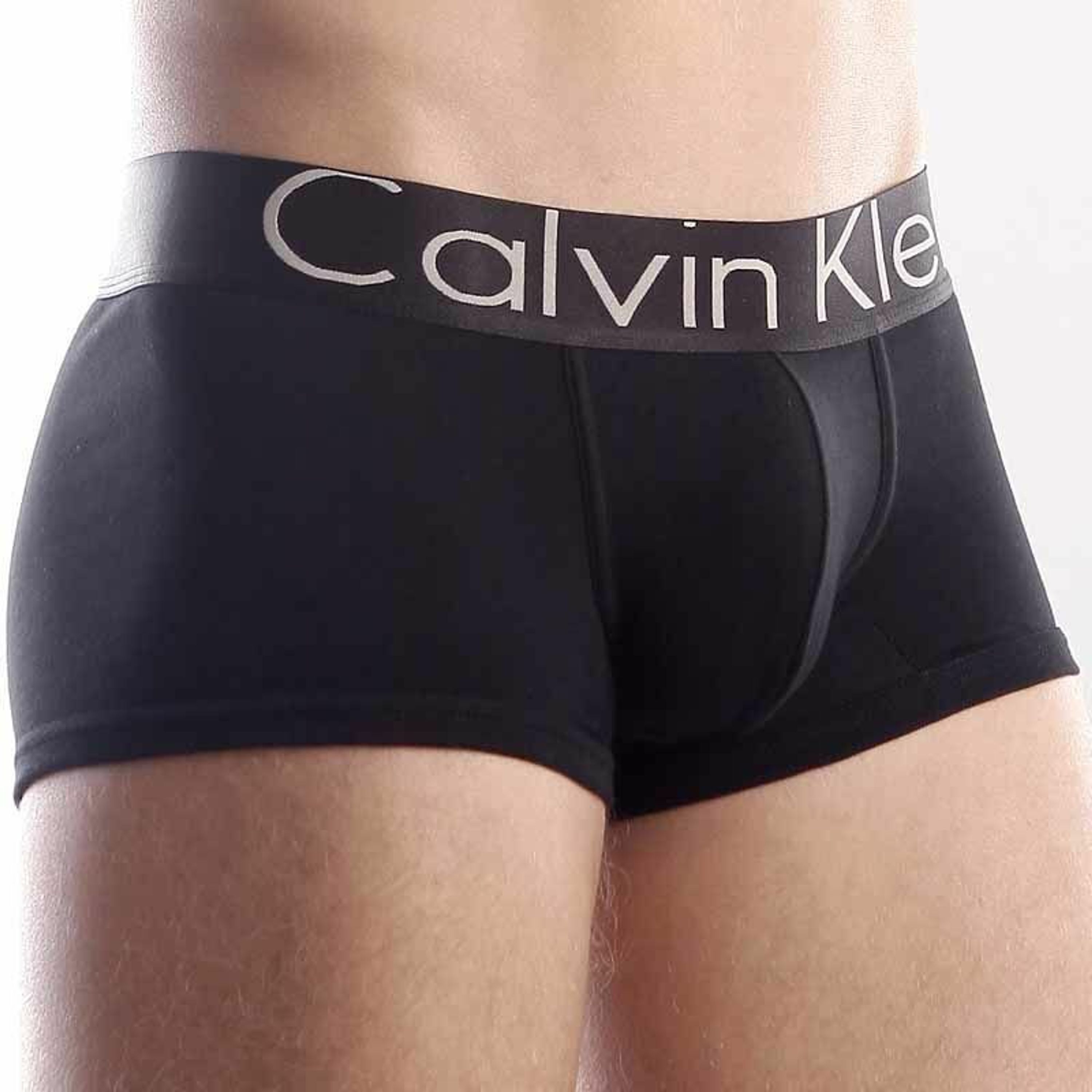 Мужские трусы боксеры черные Calvin Klein 365 Black фото 2