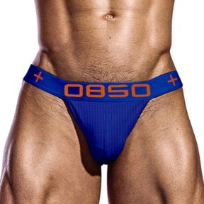 Фото Мужские трусы танга синие BS BS3517-9