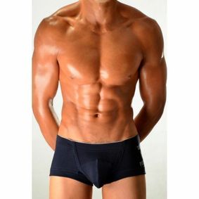 Фото  Мужские трусы хипсы темно-синие DOOP Army Trunk Navy Blue