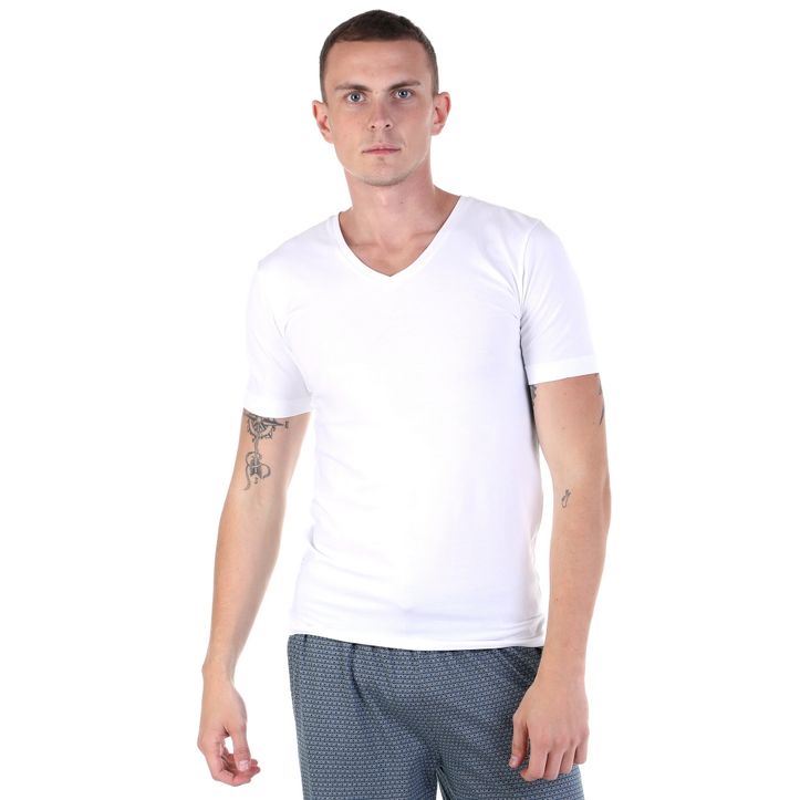 Мужская футболка белая набор 2в1 BUGATTI 50096/6061 110 фото 2