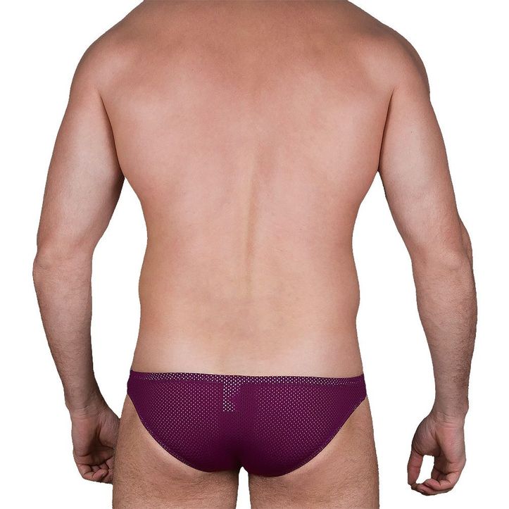 Мужские трусы слипы фиолетовые Sesmik Active light  фото 3