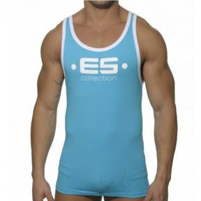 Фото Мужская майка голубая ES COLLECTION TANK TOP SKY-BLUE