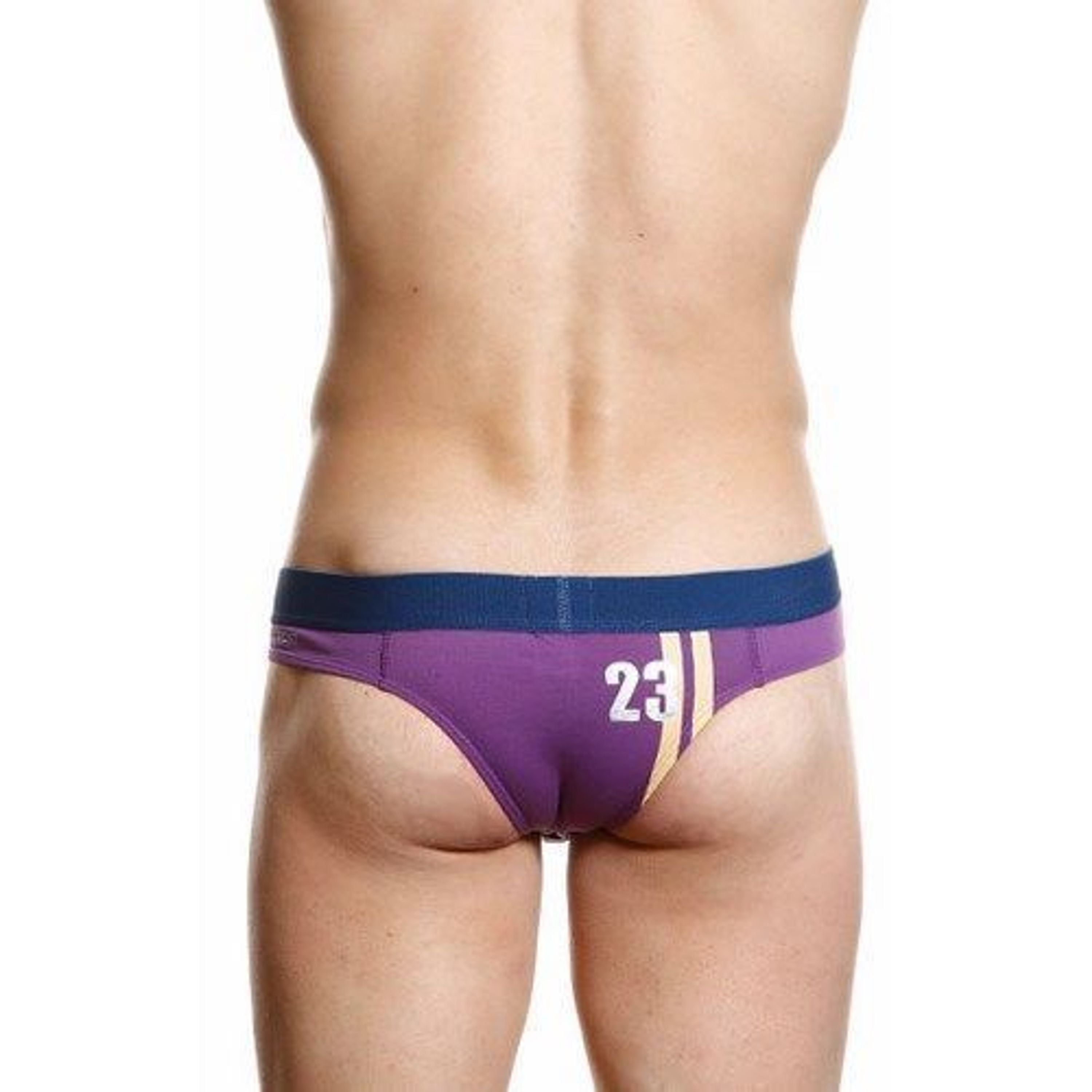 Мужские трусы слипы сиреневые CROOTA Inner Sport Bikini Brief Lilac CR00041 фото 2