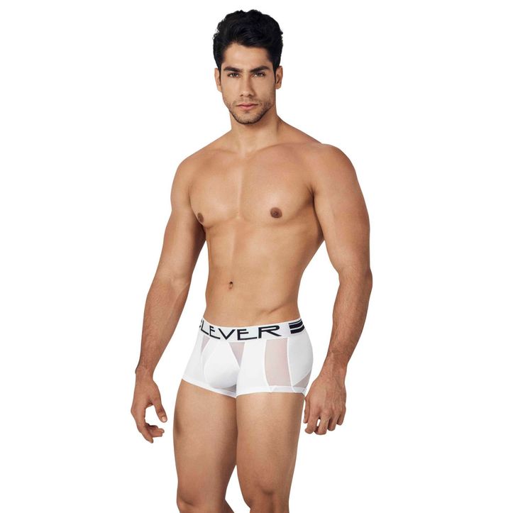 Мужские боксеры белые Clever PRIVATE LATIN BOXER 026501 фото 2