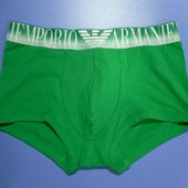 Фото  Мужские трусы боксеры Emporio Armani Green Boxer