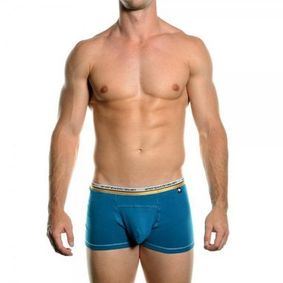 Фото Мужские трусы боксеры темно-зеленые Andrew Christian Vibe Boxer Teal  AC4-M086