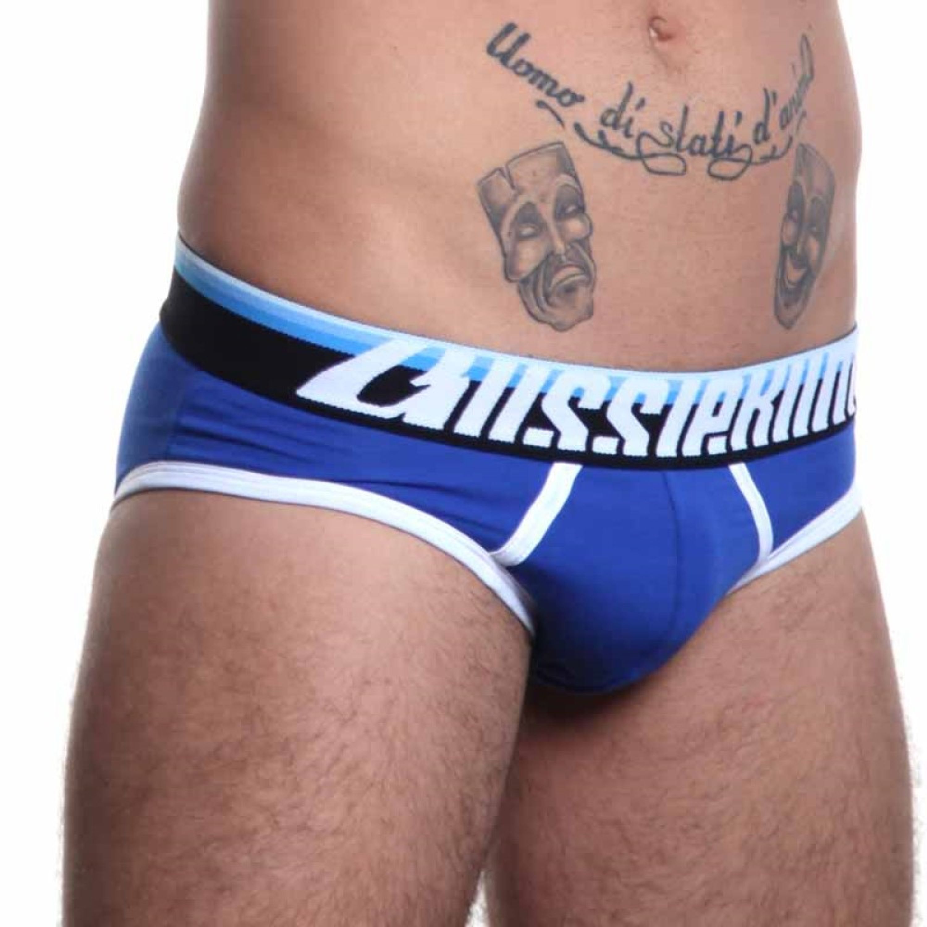 Мужские трусы слипы Aussiebum Bodyform Shape Brief Blue AB2074-7 фото 2