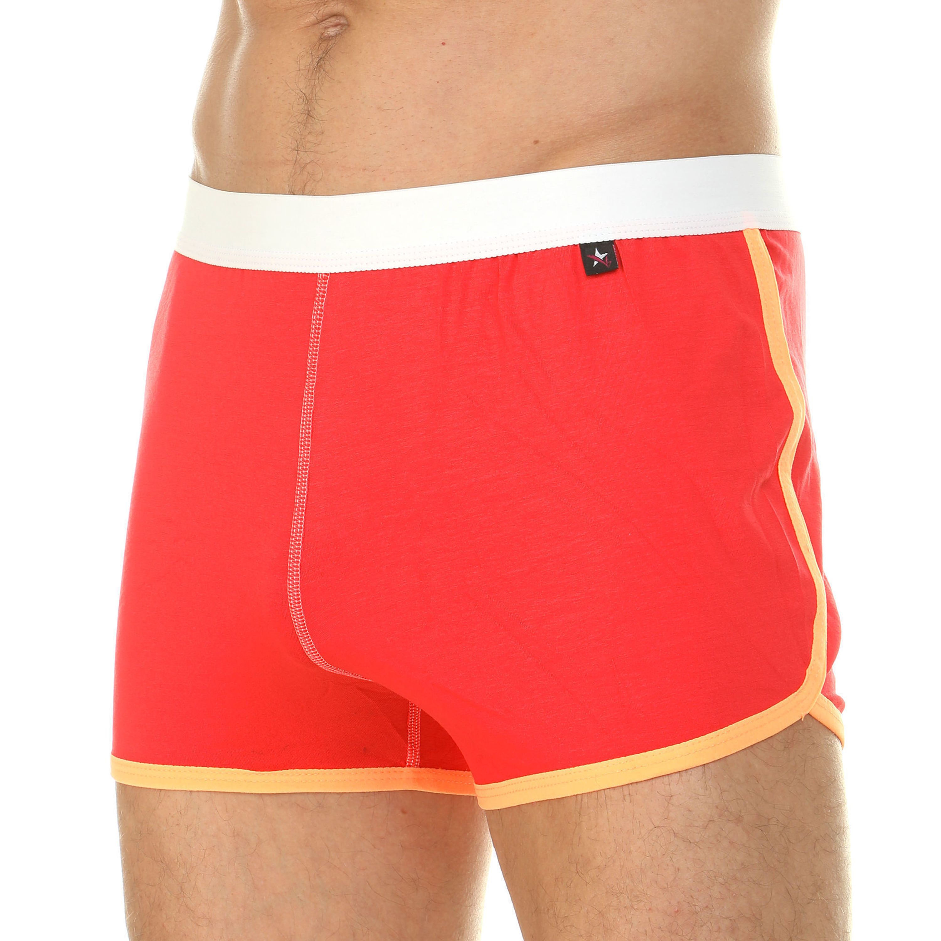 Мужские шорты домашние красные Van Baam VB0502 фото 1