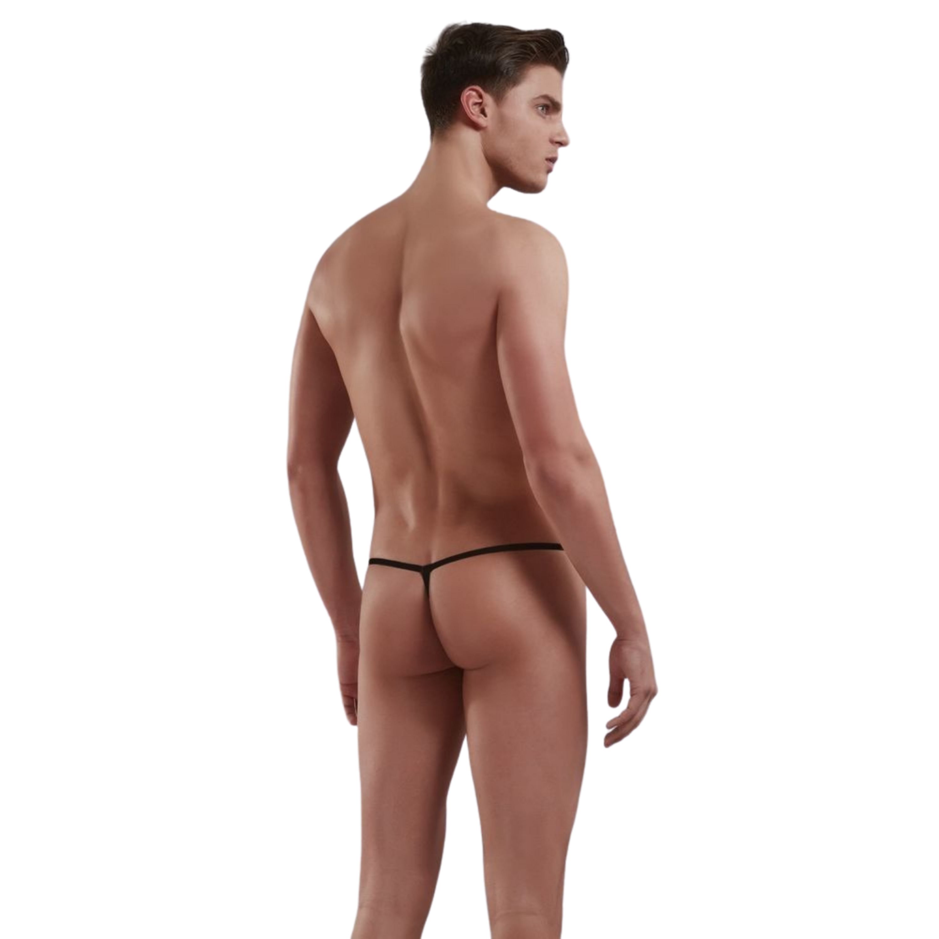 Мужские трусы стринги серебристые Doreanse 1300 NEW CLUBS фото 2