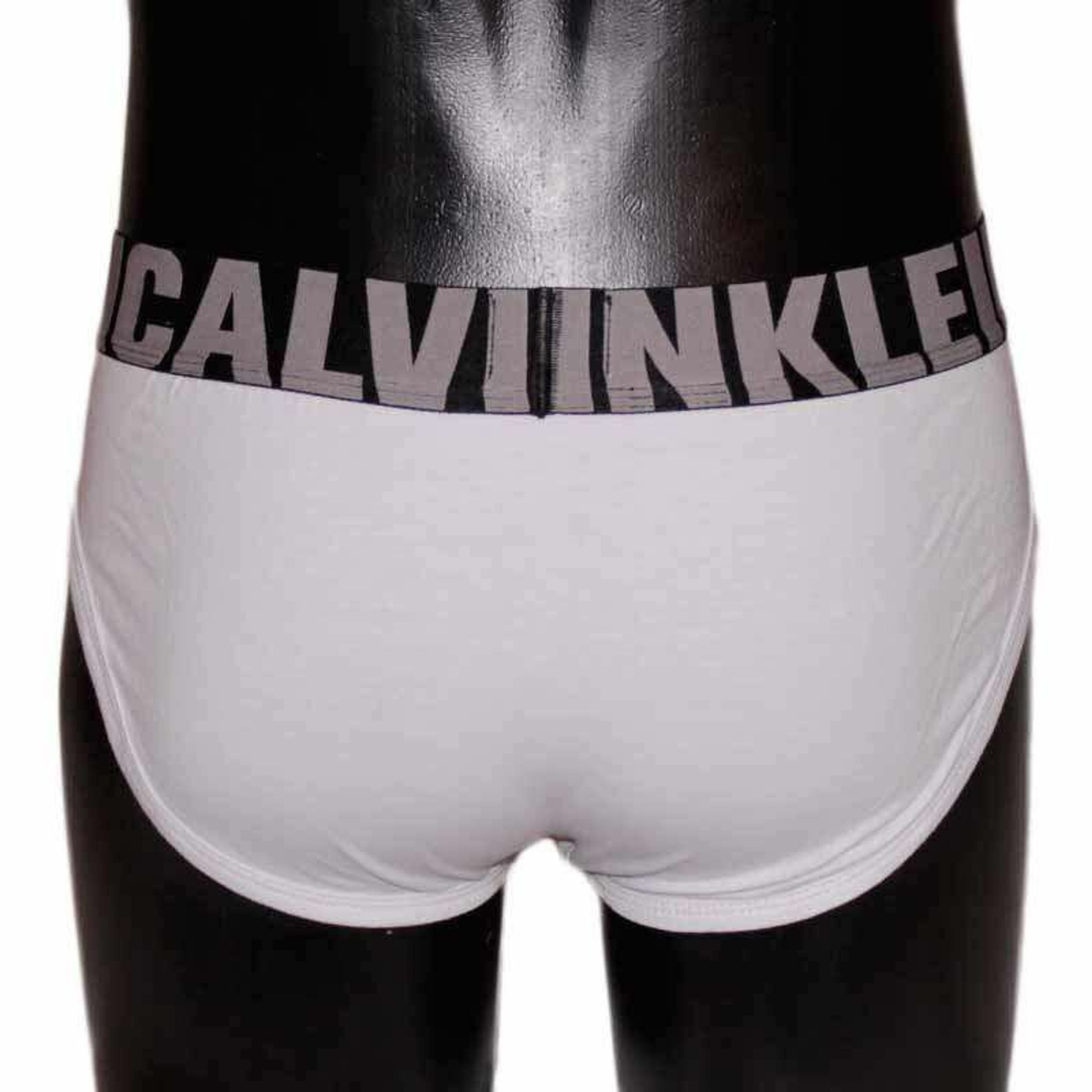 Мужские трусы брифы белые Calvin Klein CK00478 фото 2