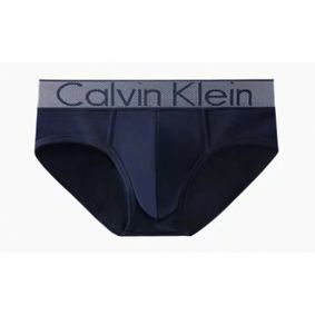 Фото Мужские трусы брифы темно-синие Calvin Klein Briefs СК20021-9