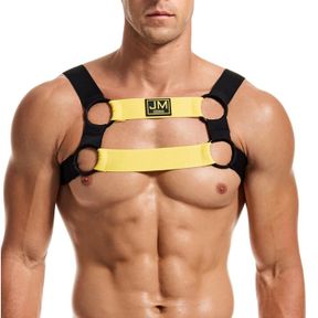 Фото Мужская портупея желтая JOCKMAIL JM904-13