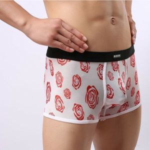 Фото Мужские трусы боксеры белые Miboer White