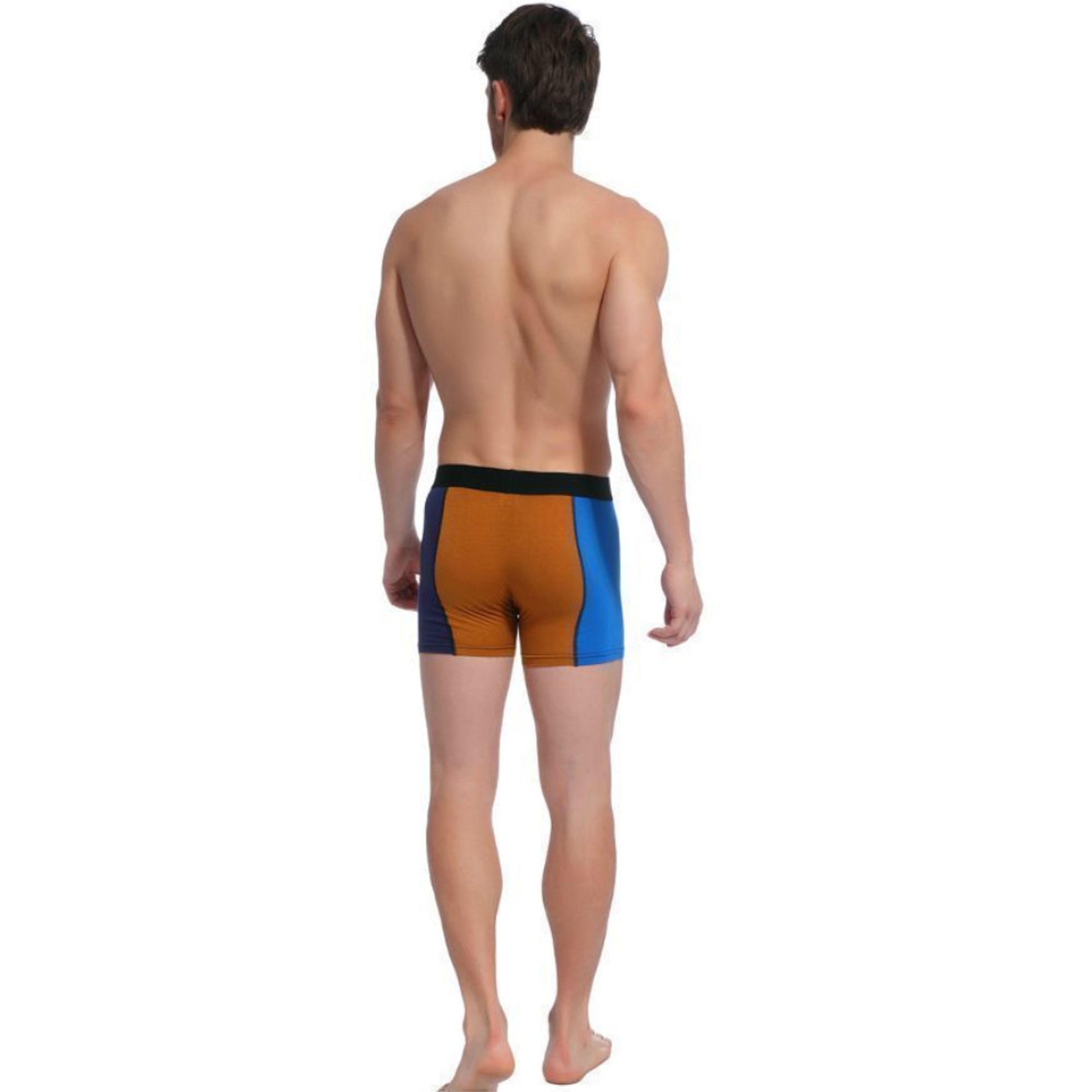 Мужские трусы боксеры синие Good Men Wear Multicolored Boxer фото 3