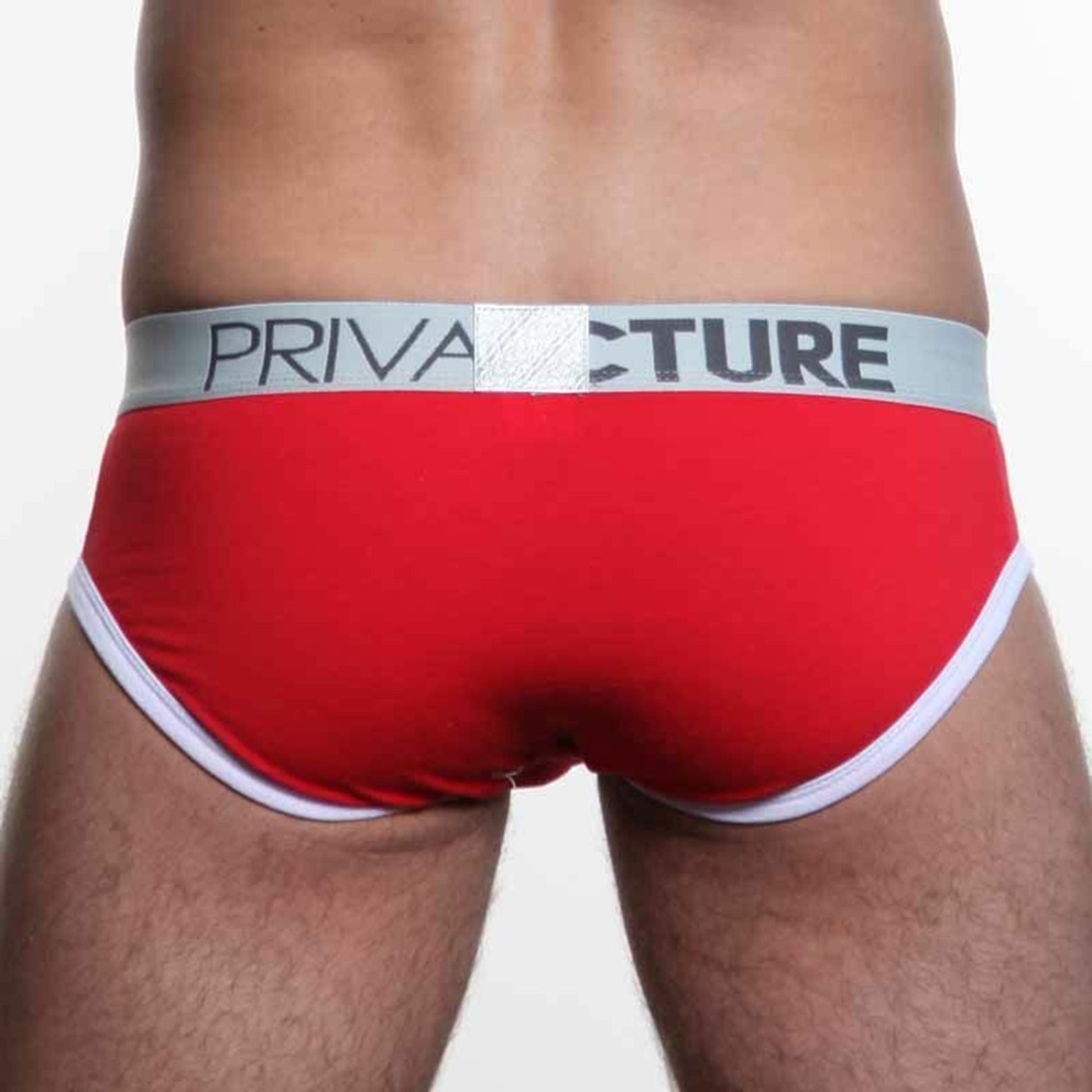 Мужские трусы слипы Private Structure Spectrum Low Rise Brief RED PST0018 фото 4