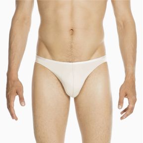 Фото Мужские трусы слипы бежевые HOM PLUMES Micro Briefs 404756_4000DT