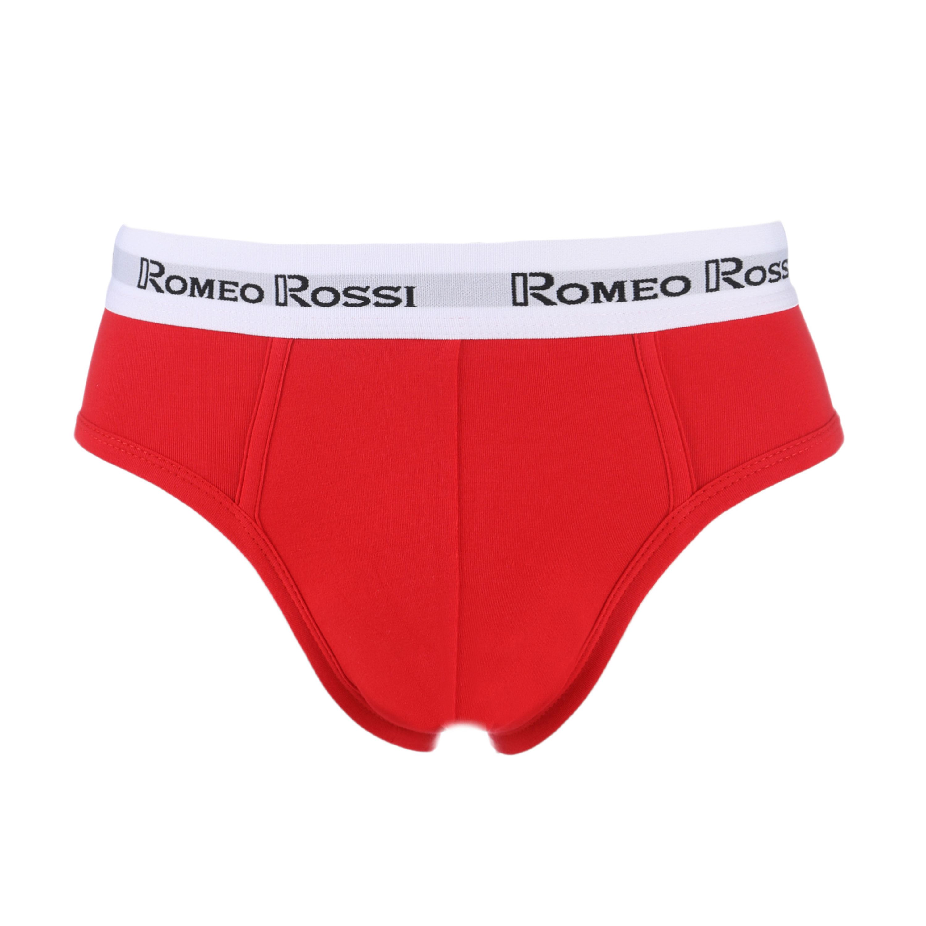 Мужские трусы брифы красные Romeo Rossi RR367-8 фото 1