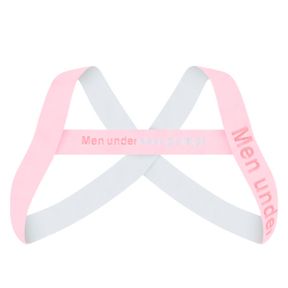 Фото Мужская портупея розовая PUMP! MP9054-22