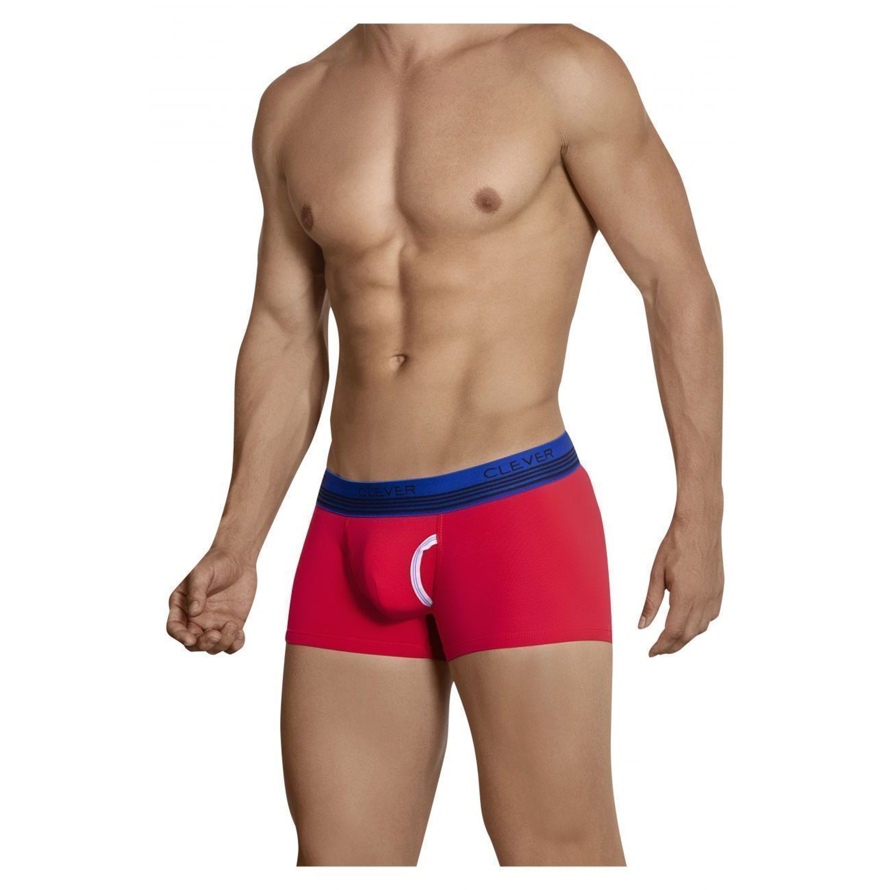 Мужские трусы боксеры красные Clever Julio Latin Boxer 241005 фото 1