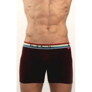 Фото Мужские трусы боксеры завышенные коричневые Paul Smith Brown