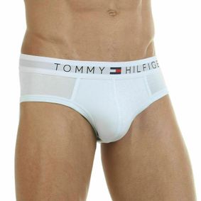 Фото Мужские трусы брифы белые Tommy Hilfiger 43018