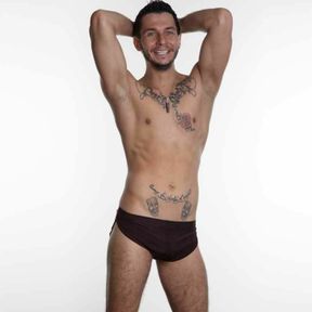 Фото Мужские шорты коричневые N2N Bodywear Brief Brown N2N0011