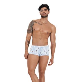 Фото Мужские трусы хипсы серые с принтом Clever HALO LATIN BOXER 122012