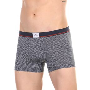 Фото Мужские трусы боксеры темно-синие с узором Tom Tailor 70470/1204 636