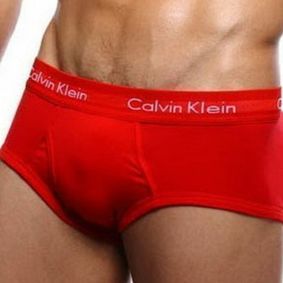 Фото Мужские трусы брифы красные Calvin Klein 365 Red Brief CK13204