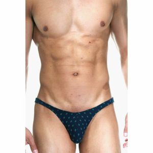 Фото Трусы мужские слипы темно-синие с принтом DARKZONE DZN6427