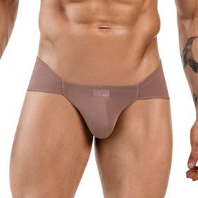 Фото Мужские трусы брифы коричневые Clever Moda AUDAZ BRIEF 187015
