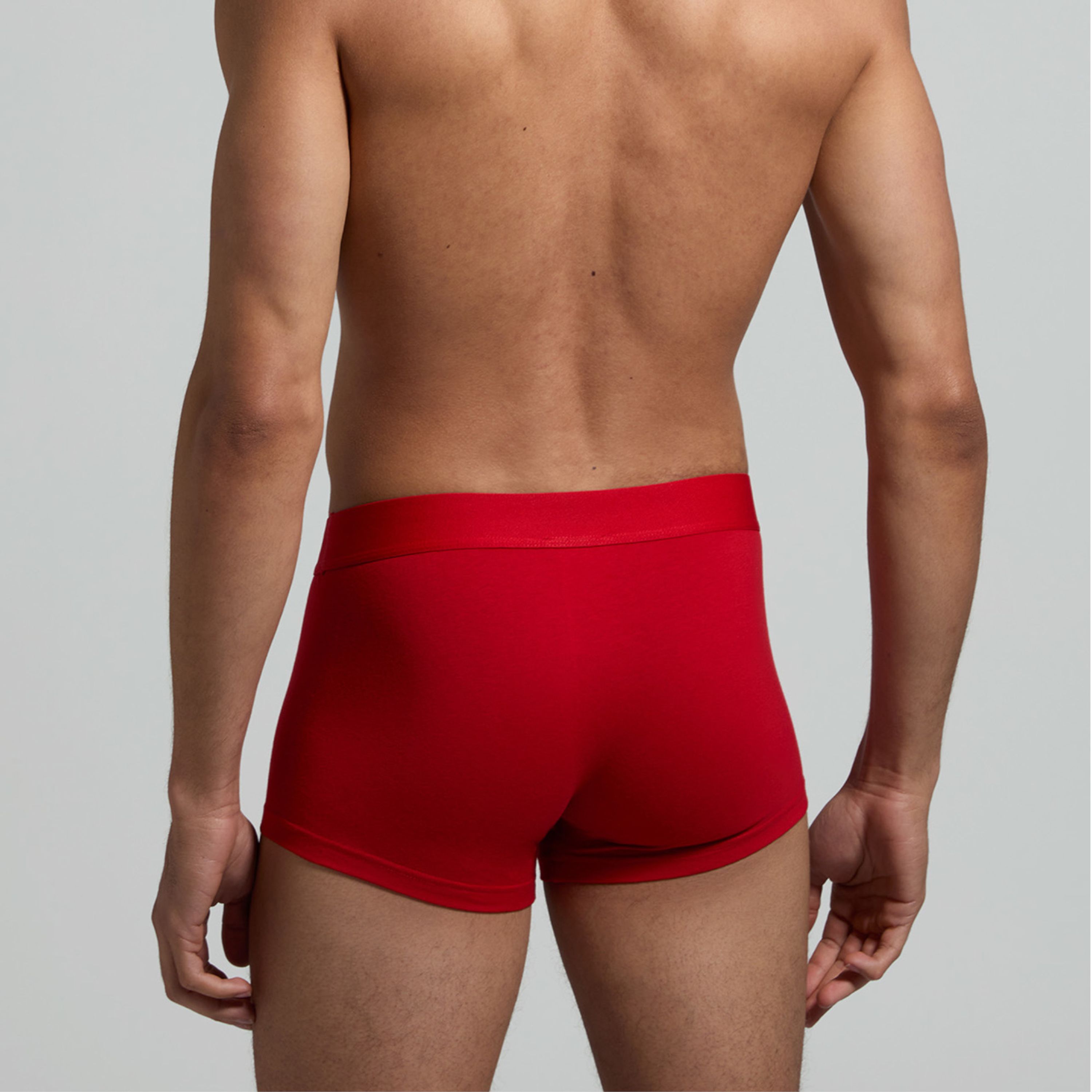 Мужские трусы хипсы (черный, красный) набор 2 в 1 Bikkembergs CUT BKK51UTR22BI/2 фото 6