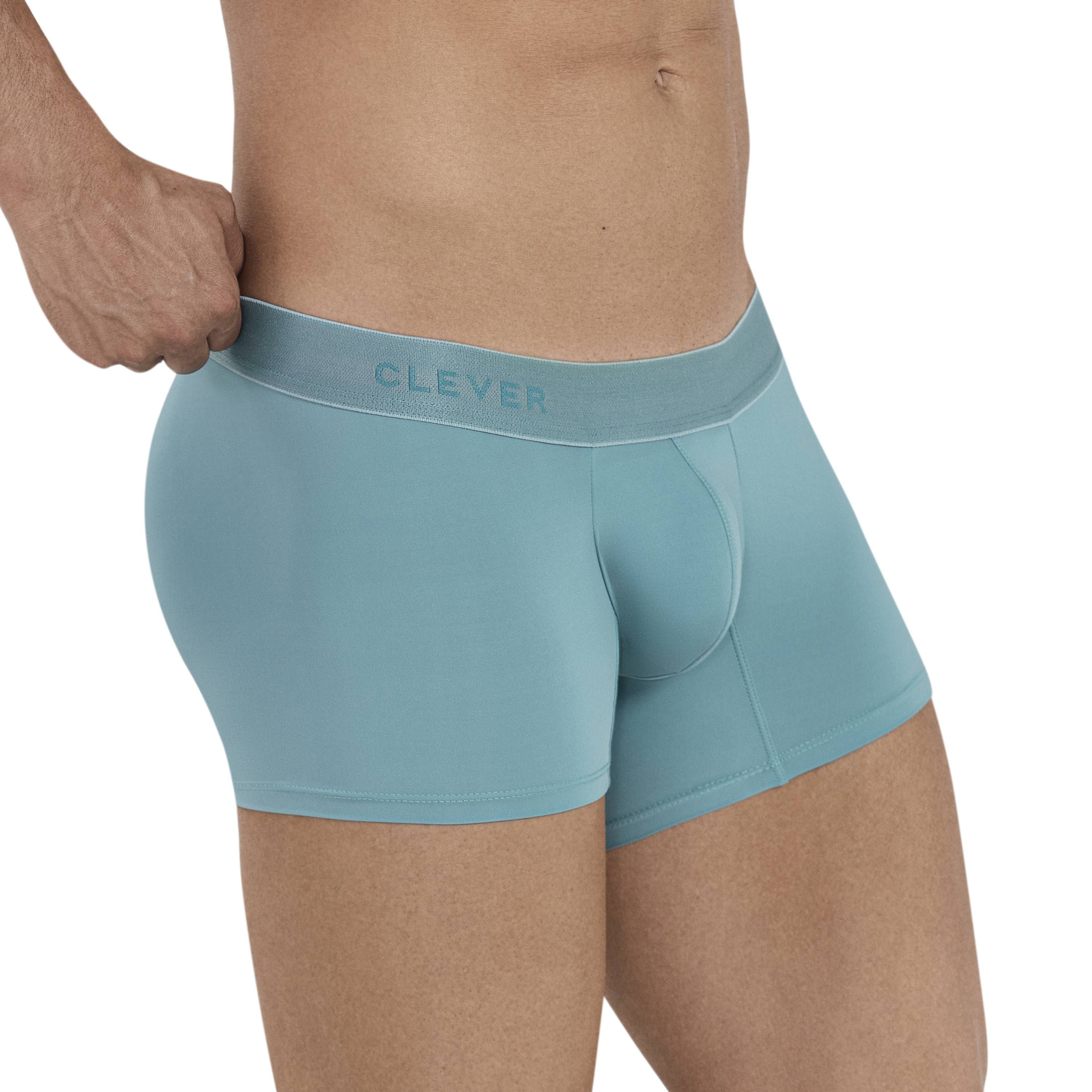 Мужские трусы боксеры бирюзовые Clever VITAL BOXER 112610 фото 2