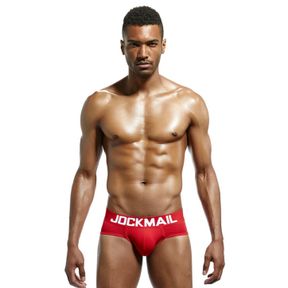 Фото Мужские трусы брифы красные JOCKMAIL JM2023-8
