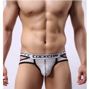 Фото Мужские трусы брифы белые Cockon X Lace Brief White 6101
