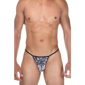 Фото Мужские трусы стринги белые с принтом Cosmos Colors FR01_GBW