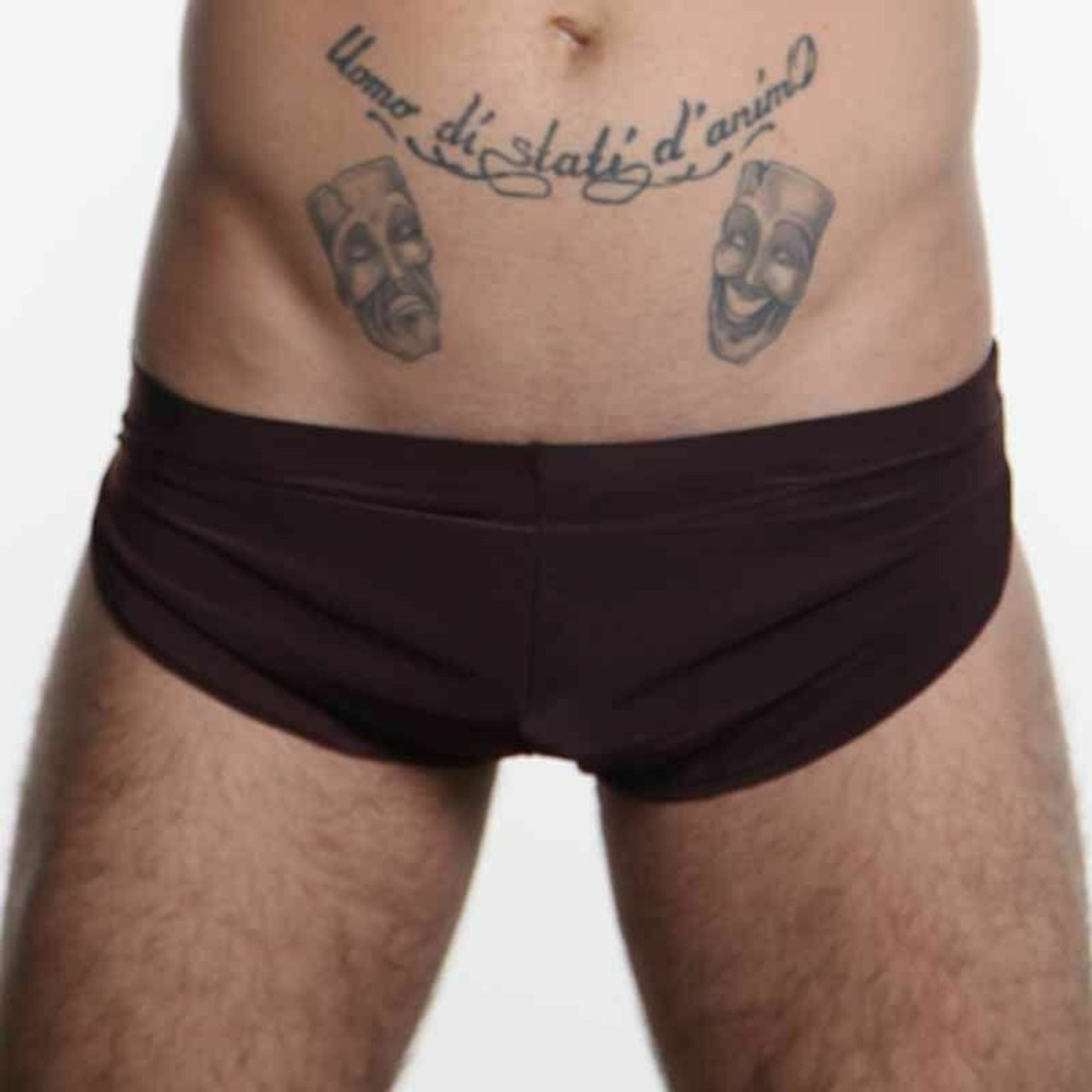 Мужские шорты коричневые N2N Bodywear Brief Brown N2N0011 фото 2