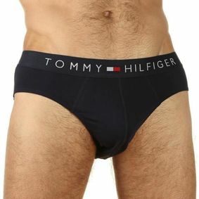 Фото Мужские трусы слипы темно-синие Tommy Hilfiger