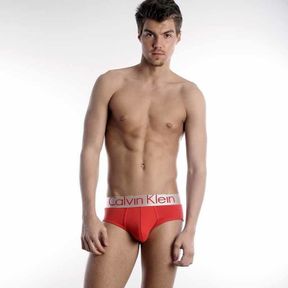 Фото Мужские трусы брифы Calvin Klein Brief Steel Red