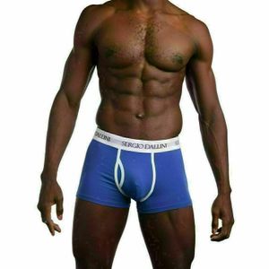 Фото Мужские трусы боксеры синие Sergio Dallini SD2941-2