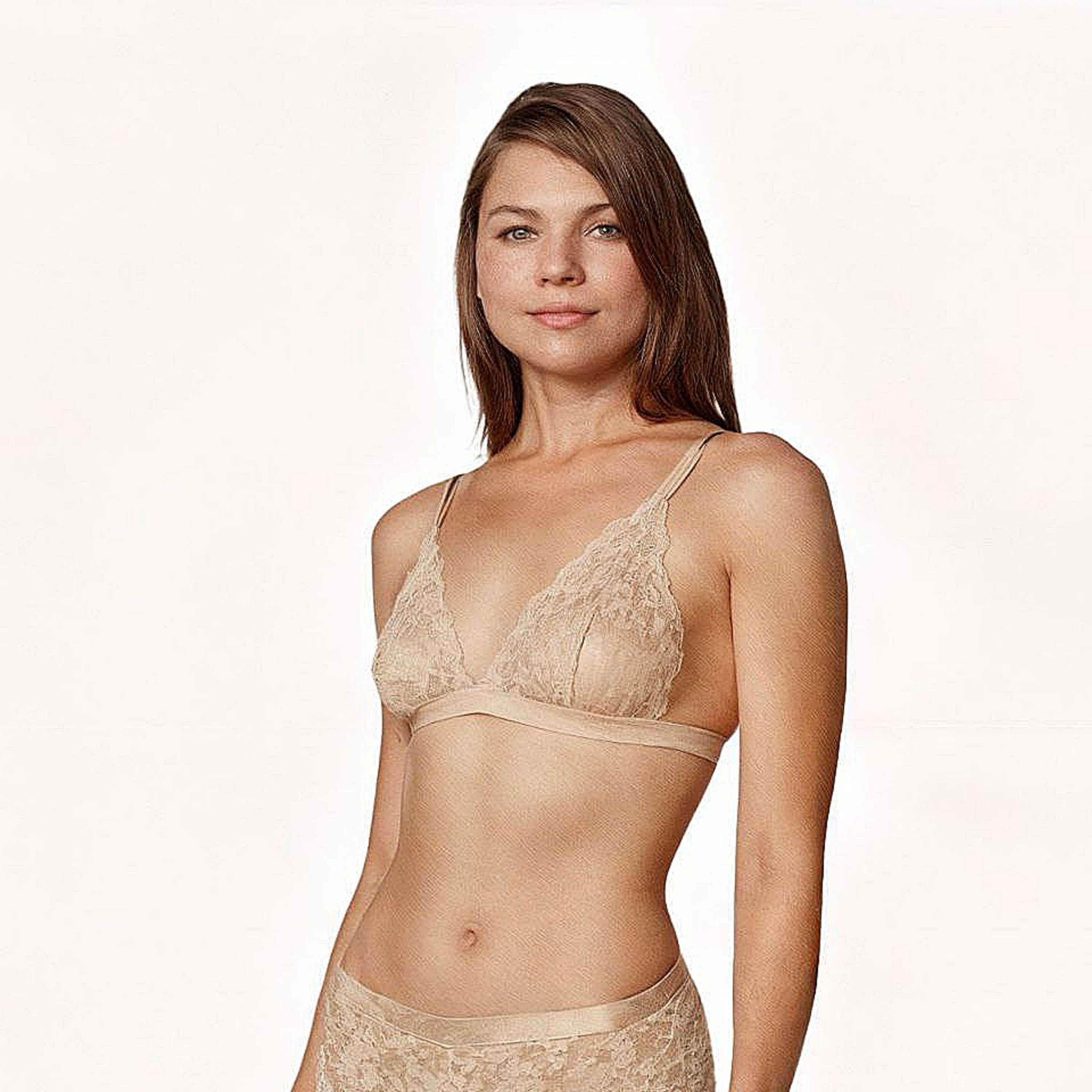 Женский комплект: топ-бра и трусы бежевые Doreanse 12434 фото 1