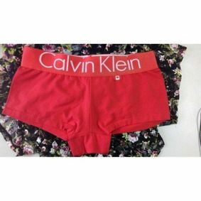 Фото Женские трусы боксеры Calvin Klein Women Steel Red Canada