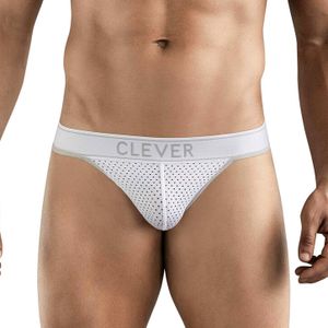 Фото Мужские трусы тонги белые Clever Moda AMBAR THONG 176801